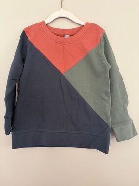 Kate Quinn Little Liam Tri-Color Sweatshirt 6Y
